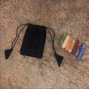 LIKE NEW CHAKRA STONE SET